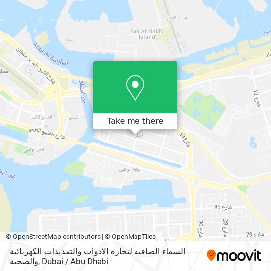 السماء الصافيه لتجارة الادوات والتمديدات الكهربائية والصحية map