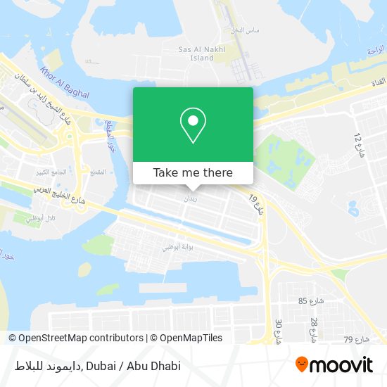 دايموند للبلاط map