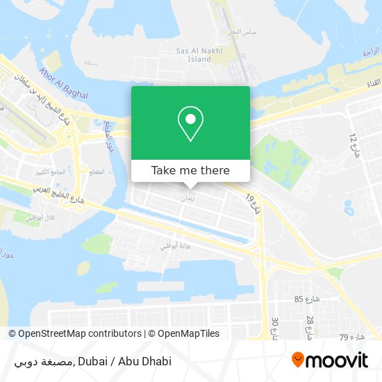 مصبغة دوبي map