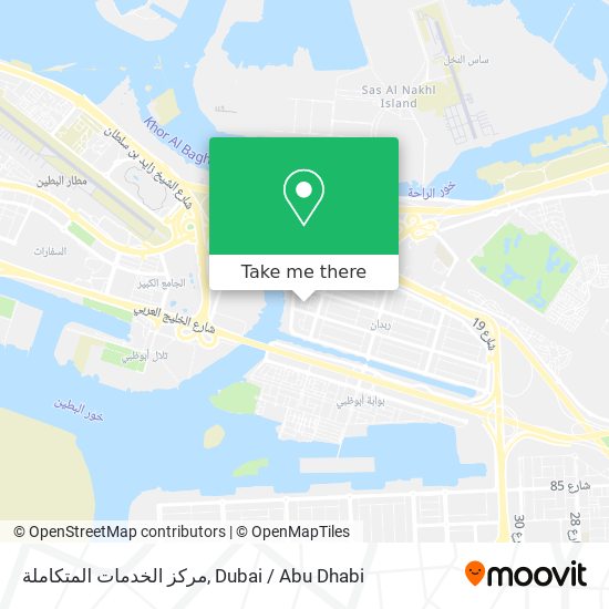 مركز الخدمات المتكاملة map