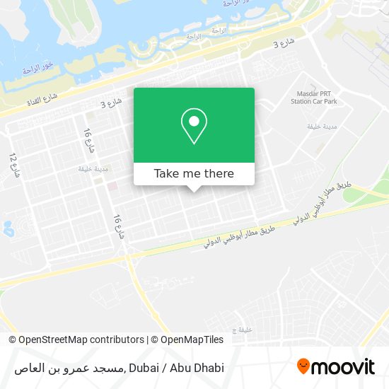 مسجد عمرو بن العاص map
