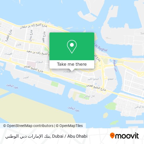 بنك الإمارات دبي الوطني map