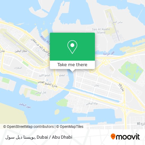 بويستا ديل سول map