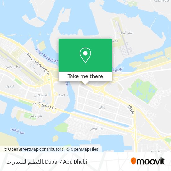 الفطيم للسيارات map