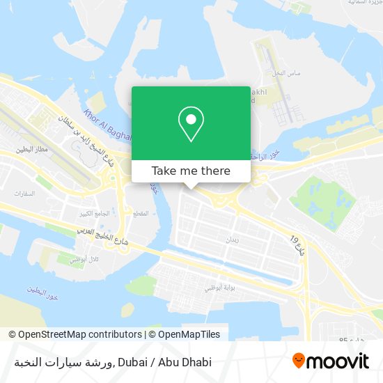 ورشة سيارات النخبة map