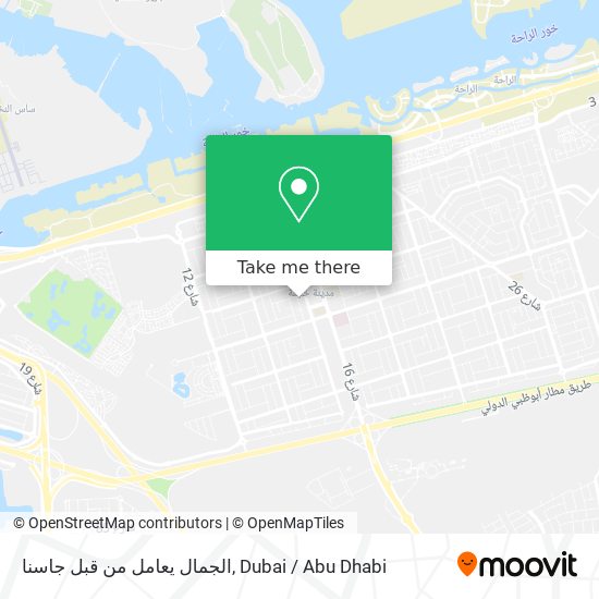 الجمال يعامل من قبل جاسنا map