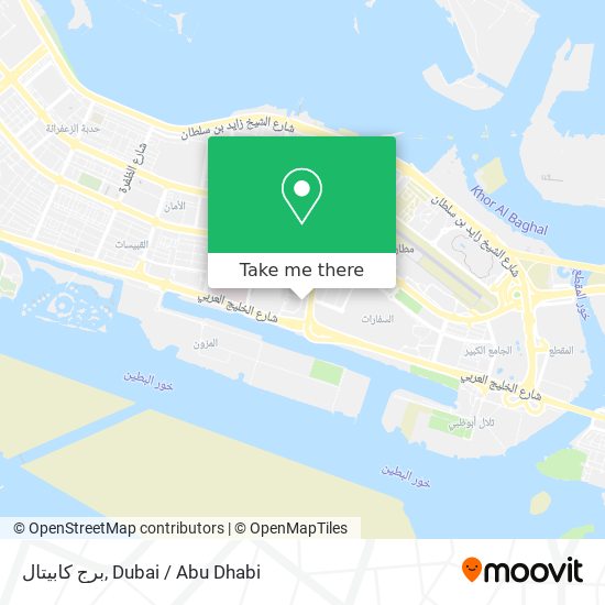 برج كابيتال map