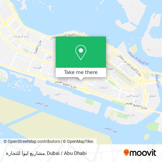 مشاريع ليوا للتجارة map