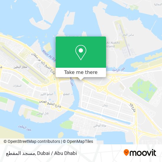 مسجد المقطع map