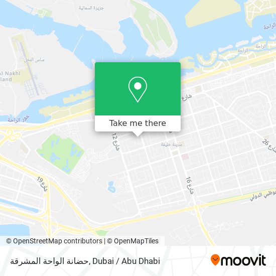 حضانة الواحة المشرقة map