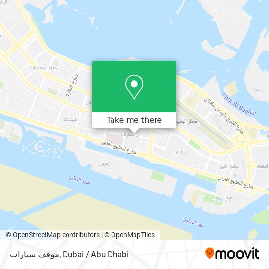 موقف سيارات map