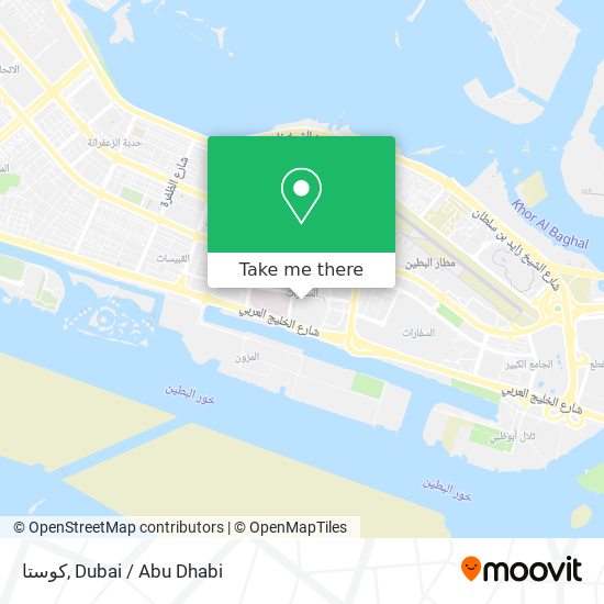 كوستا map