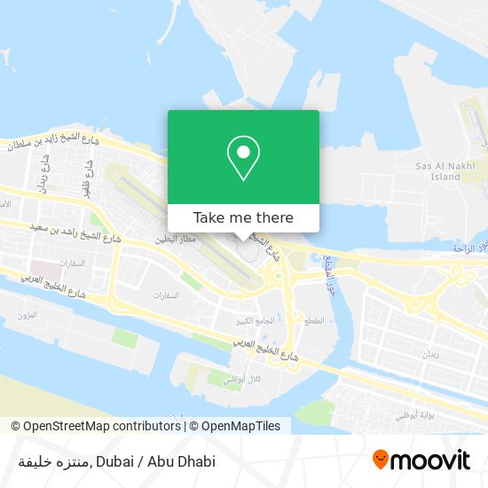 منتزه خليفة map