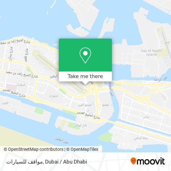 مواقف للسيارات map