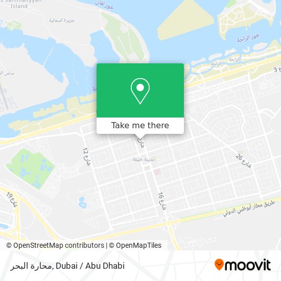 محارة البحر map