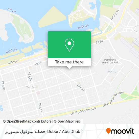 حضانة بيتوفول ميموريز map