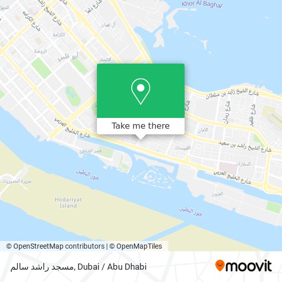 مسجد راشد سالم map