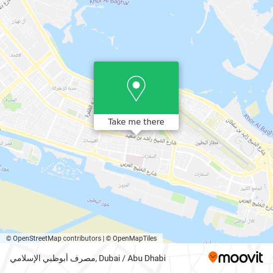 مصرف أبوظبي الإسلامي map