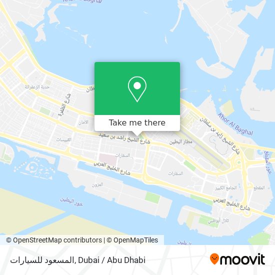 المسعود للسيارات map