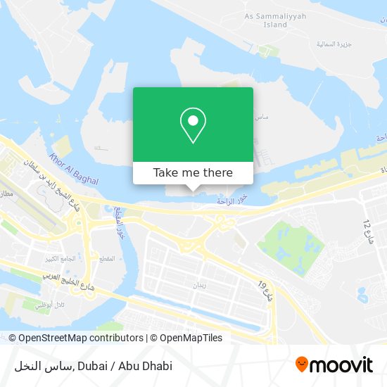 ساس النخل map