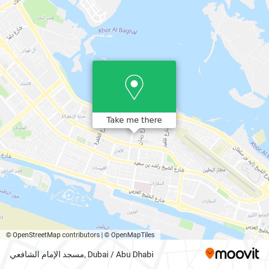 مسجد الإمام الشافعي map