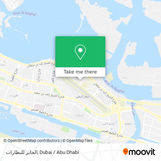 الجابر للنظارات map