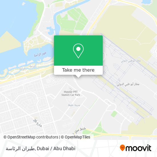 طيران الرئاسة map