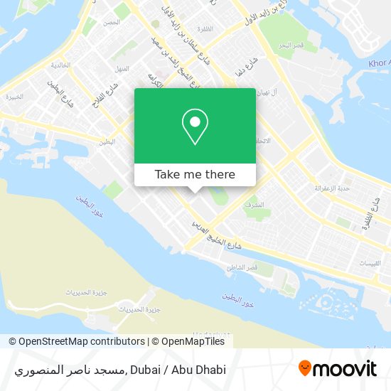 مسجد ناصر المنصوري map