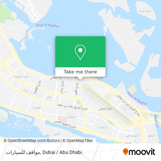 مواقف للسيارات map