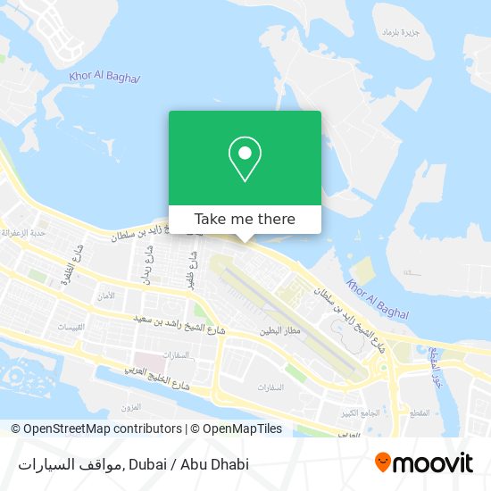 مواقف السيارات map