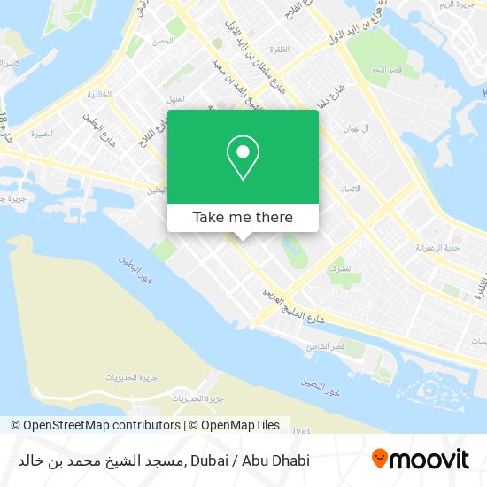 مسجد الشيخ محمد بن خالد map
