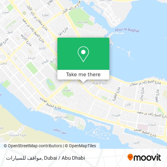 مواقف للسيارات map