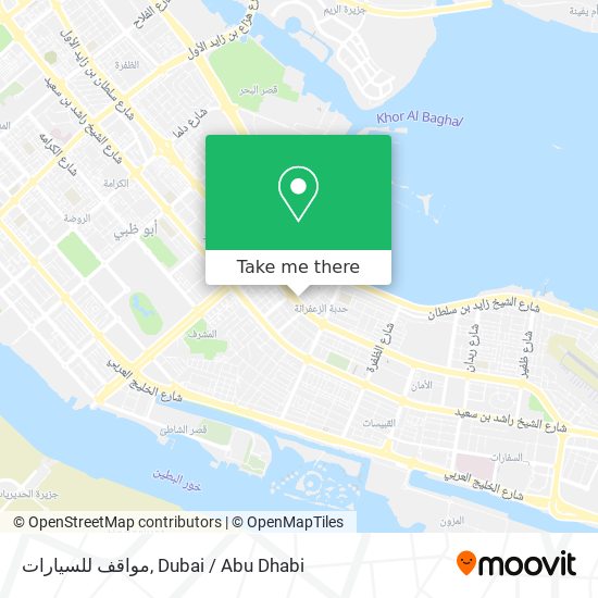 مواقف للسيارات map