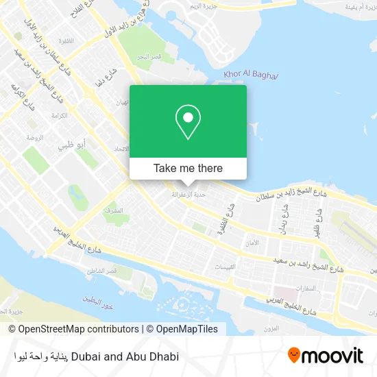 بناية واحة ليوا map