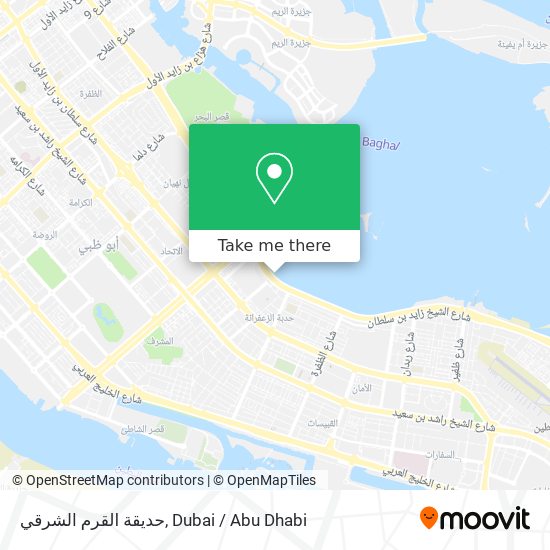 حديقة القرم الشرقي map