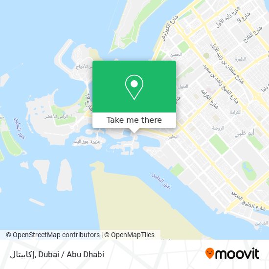 إكابيتال map