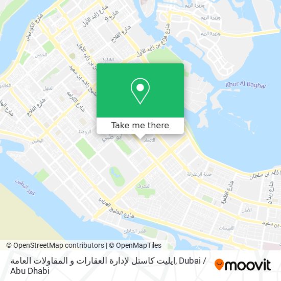 ايليت كاستل لإدارة العقارات و المقاولات العامة map