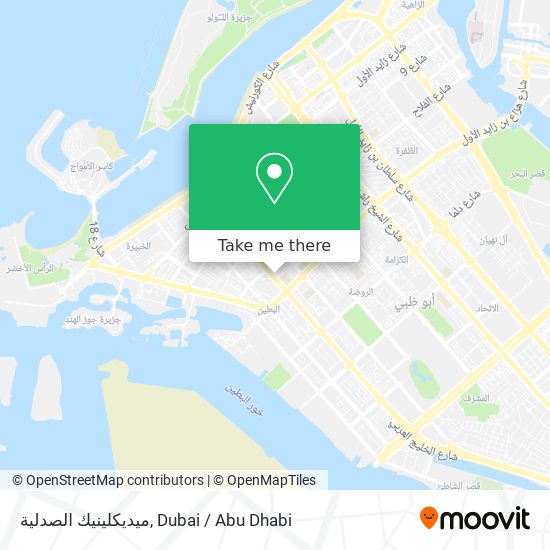 ميديكلينيك الصدلية map