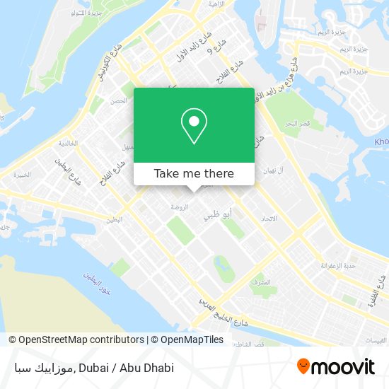 موزاييك سبا map