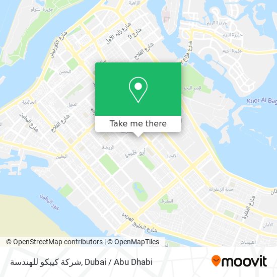 شركة كيبكو للهندسة map