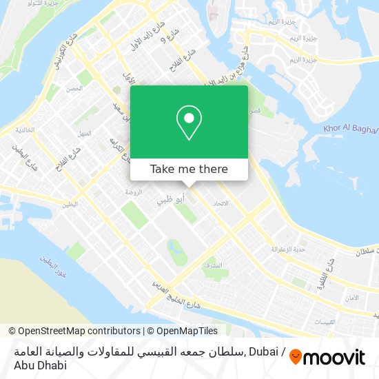 سلطان جمعه القبيسي للمقاولات والصيانة العامة map