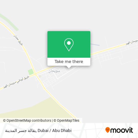 بقالة جسر المدينة map