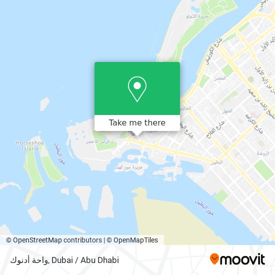 واحة أدنوك map