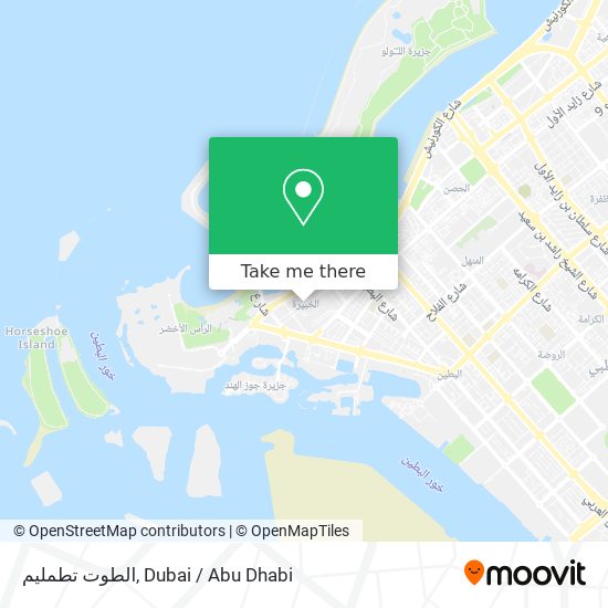 الطوت تطمليم map