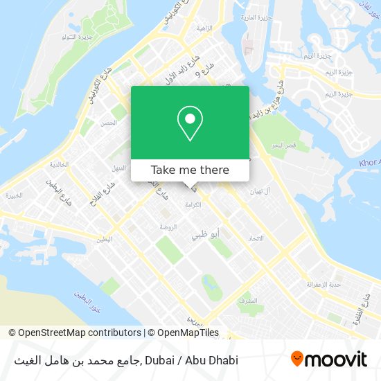 جامع محمد بن هامل الغيث map