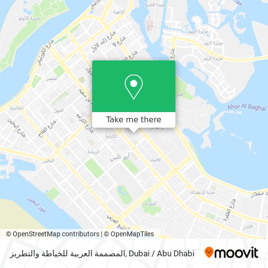 المصممة العربية للخياطة والتطريز map