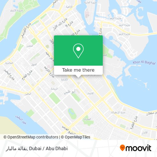 بقالة مالبار map