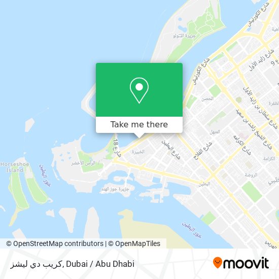 كريب دي ليشز map