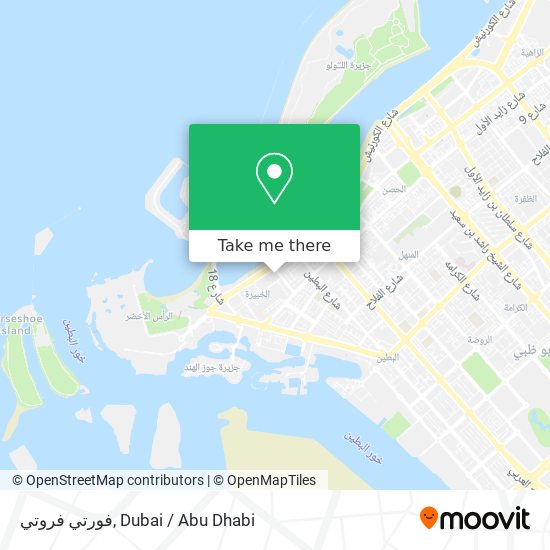 فورتي فروتي map
