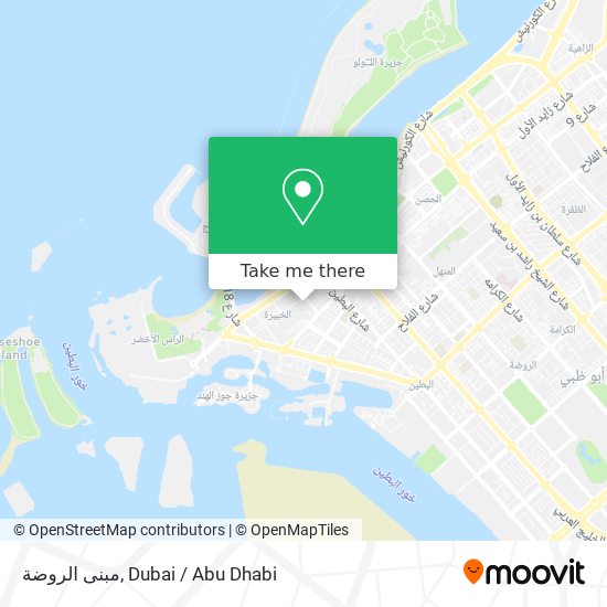 مبنى الروضة map